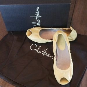Cole Haan Yellow Ballet Flat